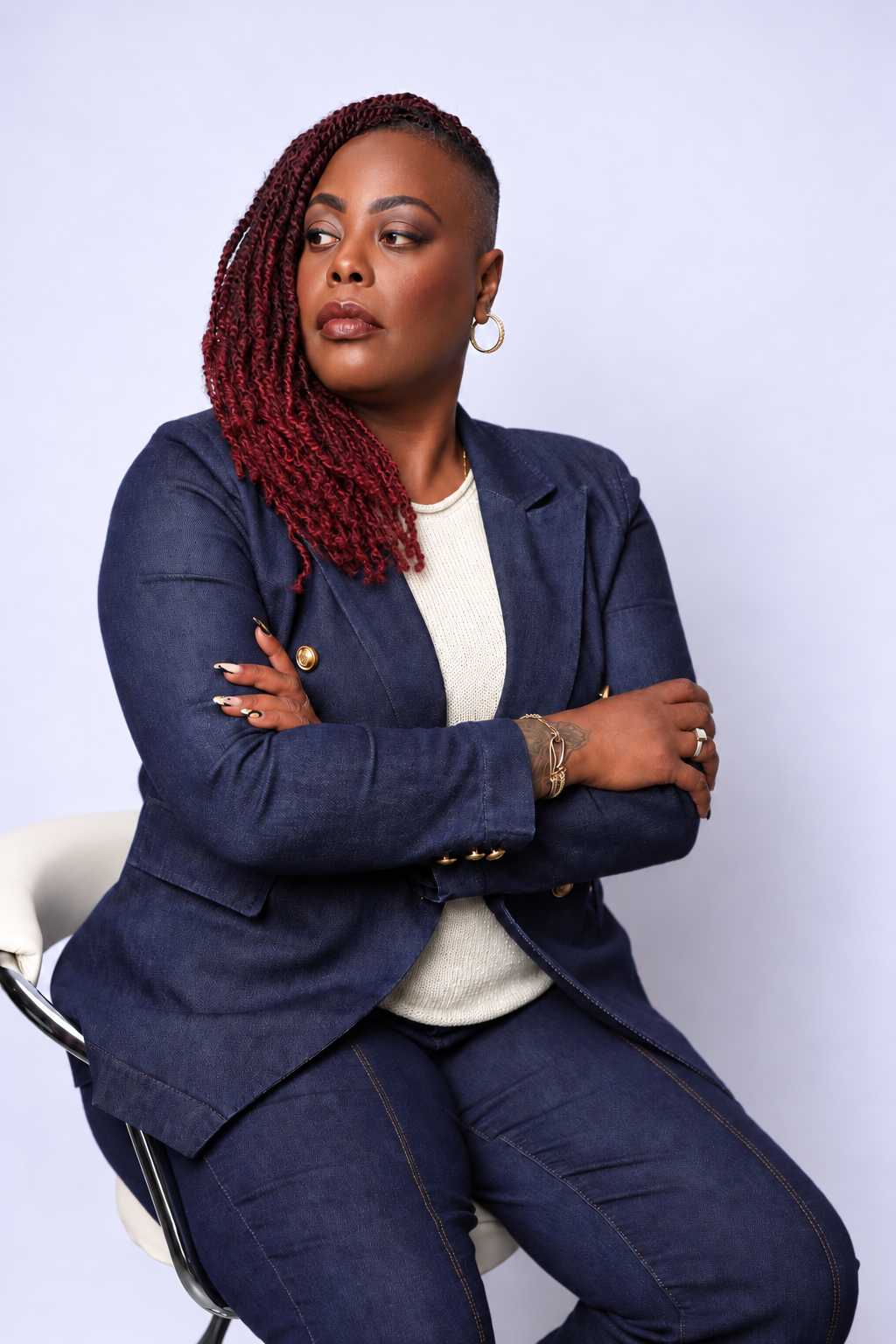 Tiffany Red, founder and master stylist of The Red Theory Studio
